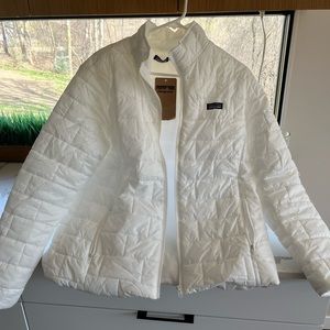 White Patagonia jacket- tags still on it